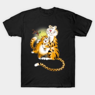 Pussy Cat and Big Cat The Best Buds T-Shirt